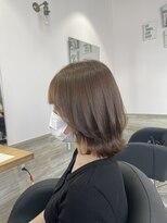 リーオオサカ(Lee Osaka) 【カット+カラー】ウルフボブ×柔らかブラウン/新出