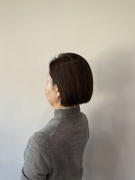 バトー バイ トリコ 船橋北口店(BATEAU by tricot) #大人#ボブ#ブラウン