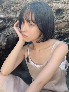 ローブ アオヤマ(LOAVE AOYAMA) うるツヤストレートボブ/髪質改善酸性ストレート　　20代30代