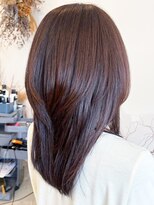 レポヘアー(Repos hair)&nbsp;20代30代40代髪質改善カラーショコラブラウンロングレイヤー