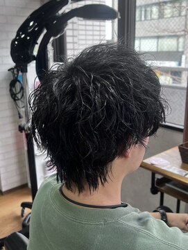 ビスイル 秋葉原店(Vis ill) ツイストスパイラル/スパイラルパーマ/ウルフ/メンズ/似合わせ