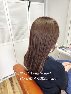 ヘアーリビングリコ 新潟笹口店(hair living Liko) イルミナカラーとフィヨーレで作るまろやかなキャラメルカラー!
