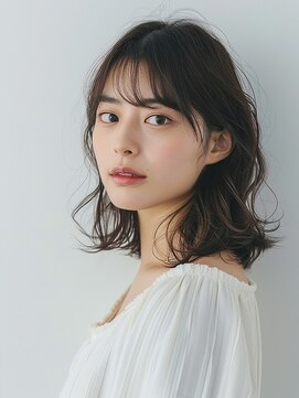 クラン 岡本(Chlan) デジタルパーマで大人可愛いエアリーカール