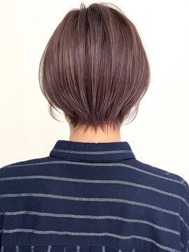 ネイロ バイ ジルブラン 葛西(NeiRo by JIL BLAN) ハイライト白髪ぼかしダブルカラーインナーカラーショートボブ