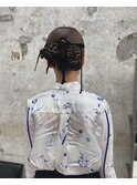 タイトヘアアレンジ