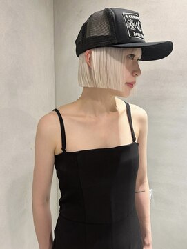 ペレ 梅田(PELE) 黒髪/ボブルフ/ネビージュ/小顔/ワンレン/梅田/髪質改善/前髪