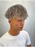 パイルツイスト×ホワイトハイライト
