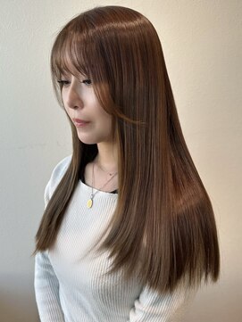 サラ ビューティー サイト 古賀店(SARA Beauty Sight) 髪質改善/髪質改善トリートメント/艶髪/ベージュ/20代30代40代