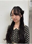 ヘアアレンジ/お呼ばれヘア