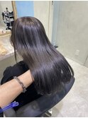 セミロング/グレージュ