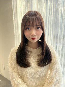 インク バイ アルテフィーチェ 甲子園口(ink by artefice) ナチュラルレイヤースタイル@20代/30代