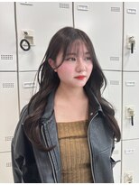 ジルバイジゼル(JILL by GiseL)&nbsp;チョコレートブラウン　ブリーチ無し　韓国風