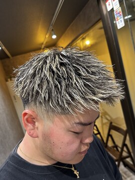 ライズ 新小岩店(RISE) ツイストパーマ/ジェットフェード/ホワイトメッシュ