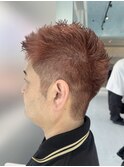 ソフトモヒカン、コッパーオレンジ