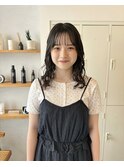 ミディアムパーマ
