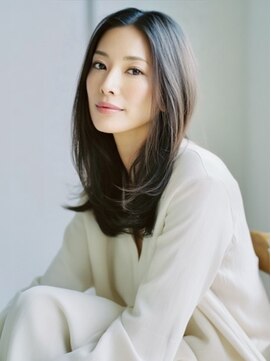 アルトリスト(Altruist Aging×HAIR&SPA) ★ダークアッシュ大人ガーリーボブ着物ミディアムレイヤーカット