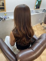 インビテーション(invitation)&nbsp;髪質改善カラーロングスタイル