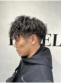 MEN'S HAIR スパイラルパーマ [葛西 メンズカット 眉毛カット]