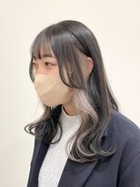 シズク(sizuk)&nbsp;ホワイトベージュインナーカラー