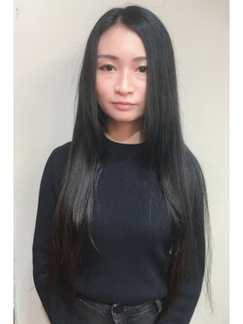 アモール(Amor) 【うる艶ロング】ドライヤーのみで仕上げる髪質改善ストレート