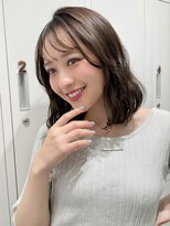 ロンド メリー 大宮(Lond merry)&nbsp;マロンベージュ/オリーブグレー/ブリーチなし/ボブ/小顔大宮