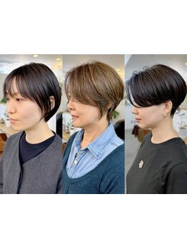 忙しい毎日でも無理せずキレイに。大人女性に寄り添う、洗練ショートを提供します。