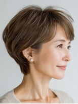 ビフィーノ リルネ(Bifino Rilune)&nbsp;クラゲヘアー/小顔/ココアベージュ/オリーブグレー/川西