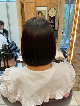 ルページ 千葉(lpage) 髪質改善/顔周りレイヤーカット/グレージュ[千葉/千葉駅]