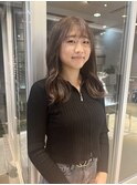 ブリーチなしダブルカラー　ミルクティーグレージュ