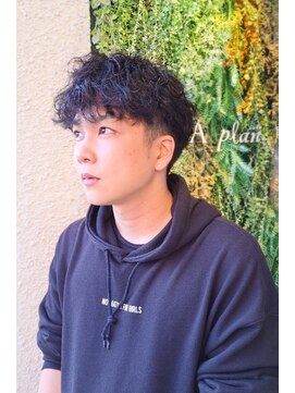 マッシュツイストパーマ《西新/百道浜》スパイラル/ツイスパ