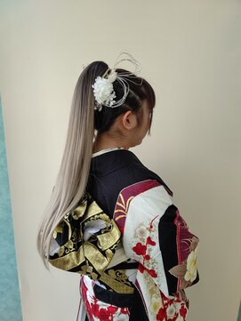 ウィット アンド ラファム Wit &La Famme 振袖ポニーテール