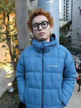 メンズシー 梅田(Men's SIE) ブッダパーマ×デザインカラー