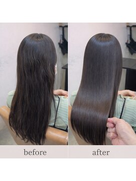 ソア 武蔵小杉(SOAR) 前髪アンブレラカラーでピンクベージュにイメチェン