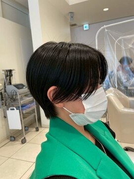 モードケイズエミュー(MODE K's eau) 30代40代大人可愛い丸みショートボブ似合わせ小顔カット摂津本山