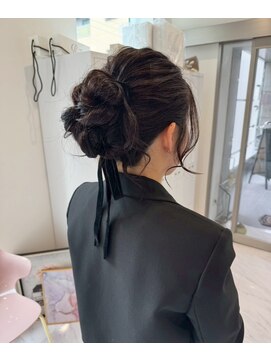 モナ 髪質改善(MONA) 【MONA】ヘアセット/ヘアアレンジ/結婚式/お呼ばれヘア