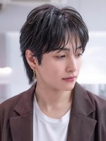 ケアリー 大泉学園(Carelly)&nbsp;ツイストパーマ七三オールバックマッシュウルフスリークショート