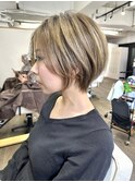 熊本ショート/大人美人ショート/熊本美容室/髪質改善/30代40代