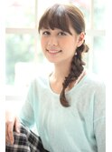 [K-two銀座]大人フェミニンウェーブ夏のヘアアレンジ