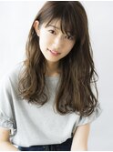 「THE C 海老名」大人かわいい愛されロングヘア・ショコラカラー