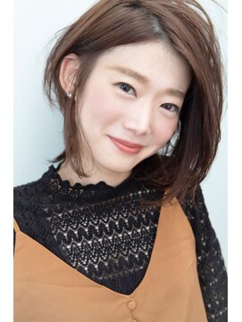 ヘアーメイクオズ(hair make O/S) こなれ女性☆ベージュカラーで優しさを足して☆