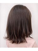 カーキグレージュ*外はねロブ
