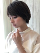 ルービック 枚方(Rubik's)&nbsp;ハンサムショートボブ小顔サイドブルージュ