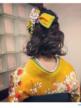 ラ ヴィナチュレル(La vie neturelle) ☆ハーフアップ☆