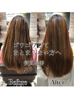 トルネード(TORNADO)&nbsp;髪質改善ストレートセミロング