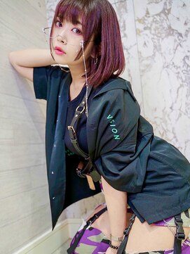 アマンドール(Aman D'or) 自分受け◎ミスティックパープル×シャープボブ