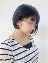 クオリス 赤塚店(QUALIS) 20代30代ボブ/前下がり/丸み/くびれ/ショート/ダークカラー