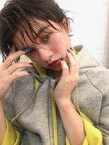 エムスラッシュ みなとみらい馬車道店(M SLASH)&nbsp;M.SLASH馬車道/濡れ髪/ダークアッシュ/アンニュイ/ラフショートz