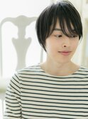 *mod's姪浜*…黒髪アンニュイヘア束感ショートマッシュe