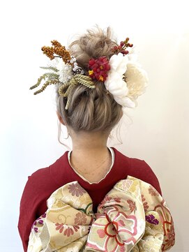 クレドガーデン 西新井店(CRED GARDEN) 成人式 卒業式 振袖 袴 ヘアセット/アレンジ/ハイトーン/西新井