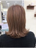 【PORDEMAIN】外はねセミロング